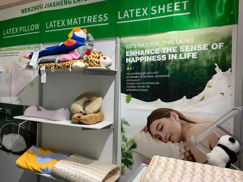 Wenzhou Jiasheng Latex Products Co., Ltd. nam deel aan Sleep Expo Middle East 2025